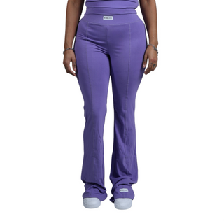 Curves Flared Pants (Purple)