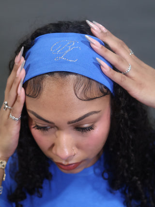 Headband Short Set (Royal Blue)