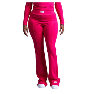 Curves Pants Set  (Magenta)