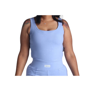 Desiree Tank Top (Cornflower Blue)
