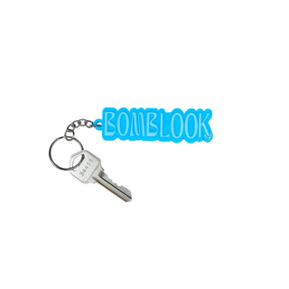 Blue Logo Keychain